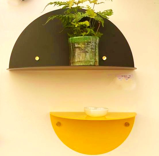 מדף חצי עיגול גדול