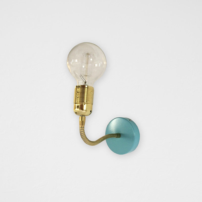 מנורת קיר חשופה שחור - MECASA מיקאסה